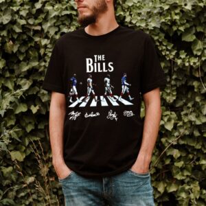 The Bills Smith Reed Thomas And Kelly Abbey Road 2021 Signatures shirt