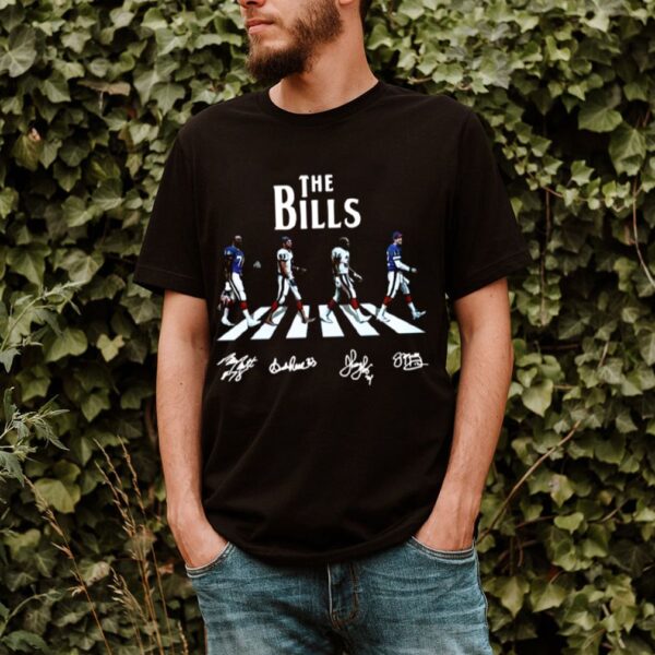 The Bills Smith Reed Thomas And Kelly Abbey Road 2021 Signatures hoodie, sweater, longsleeve, shirt v-neck, t-shirt
