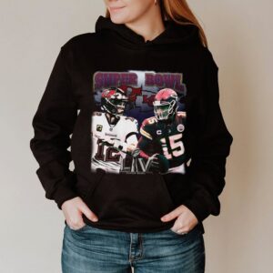 The Super Bowl Liv 2021 With Buccaneers Vs Chiefs hoodie, sweater, longsleeve, shirt v-neck, t-shirt 3 Shirt, hoodie, sweater, long sleeve and tank top