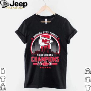 The kansas  chiefs conference Champions 2021 shirts