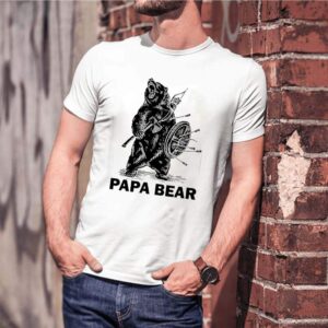 Viking bear Papa Bear shirt