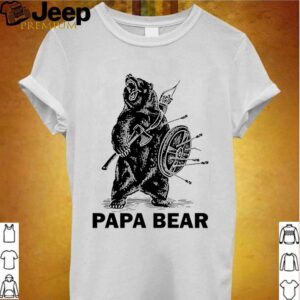 Viking bear Papa Bear hoodie, sweater, longsleeve, shirt v-neck, t-shirt Shirt, hoodie, sweater, long sleeve and tank top