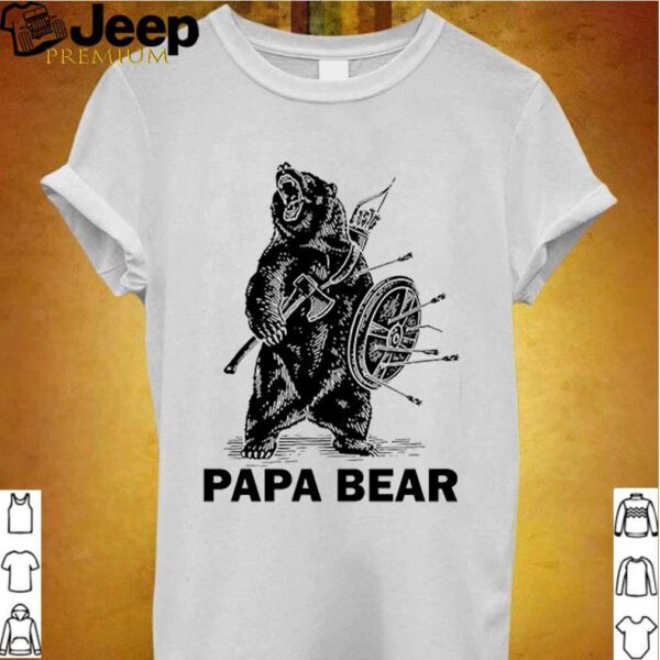 Viking bear Papa Bear hoodie, sweater, longsleeve, shirt v-neck, t-shirt