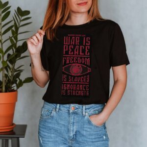 Warrior culture gear war is peace freedom is slavery ignorance is strength shirt