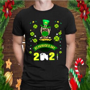 Yorkshire Terrier Leprechaun Face Mask St Patricks Day 2021 T Shirt 3