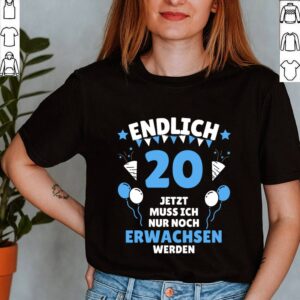 20 Years 20th Birthday Gift T-Shirt