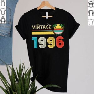 25 Yrs Old Boy Girl Vintage 1996 Retro 25th Birthday T-Shirt