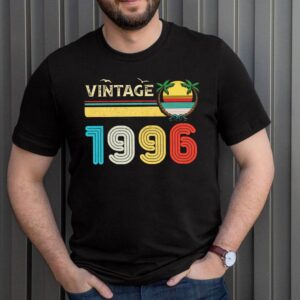 25 Yrs Old Boy Girl Vintage 1996 Retro 25th Birthday T-Shirt