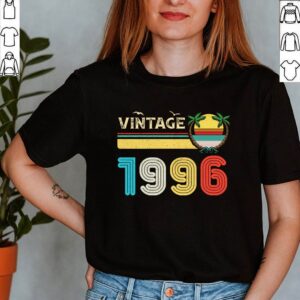 25 Yrs Old Boy Girl Vintage 1996 Retro 25th Birthday T-Shirt