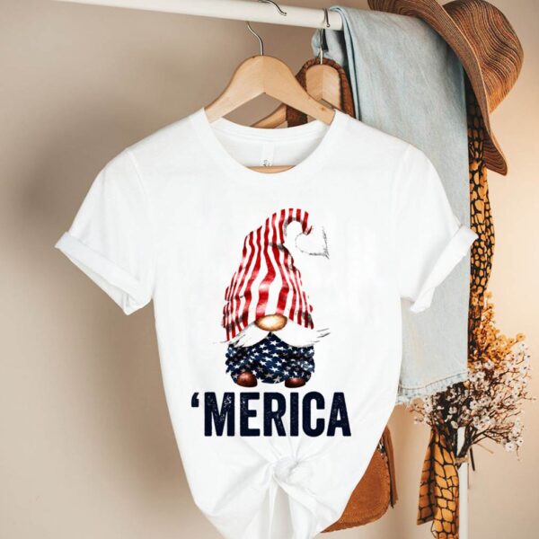 4Th Of July American Gnome merica Shirt