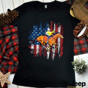American Flag Horse Racing hoodie, sweater, longsleeve, shirt v-neck, t-shirt 2
