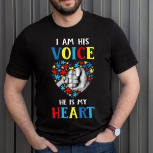 Best Autism Awareness Birthday Shirt Voice Heart Disability Autistic Puzzle Ribbon T-Shirt