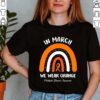Best Wear Orange Support Multiple Sclerosis Warrior Shirt Ribbon Awareness T Shirt