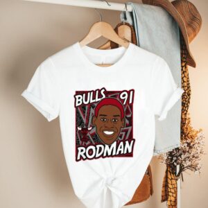 Chicago Bulls Dennis Rodman King of the Court player shirt