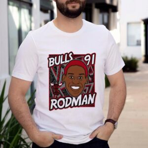 Chicago Bulls Dennis Rodman King of the Court player shirt