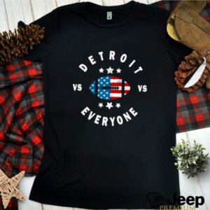 Detroit vs everyone distressed american flag hoodie, sweater, longsleeve, shirt v-neck, t-shirt 1 2
