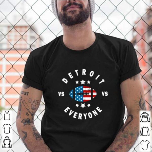 Detroit vs everyone distressed american flag hoodie, sweater, longsleeve, shirt v-neck, t-shirt