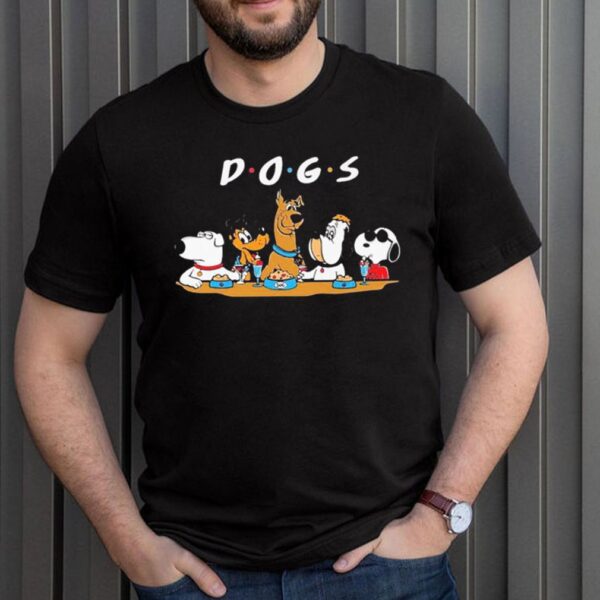 Dogs Friends Snoopy Scooby Doo Goofy Pluto Brian Shirt