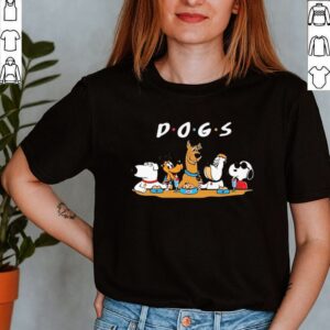 Dogs Friends Snoopy Scooby Doo Goofy Pluto Brian Shirt