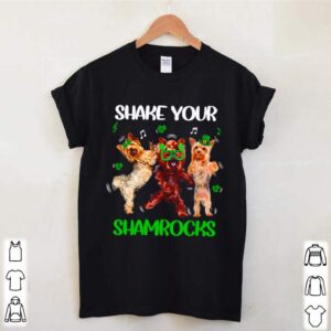 Doodle Dogs Shake Your Shamrocks Happy St Patricks Day hoodie, sweater, longsleeve, shirt v-neck, t-shirt 2