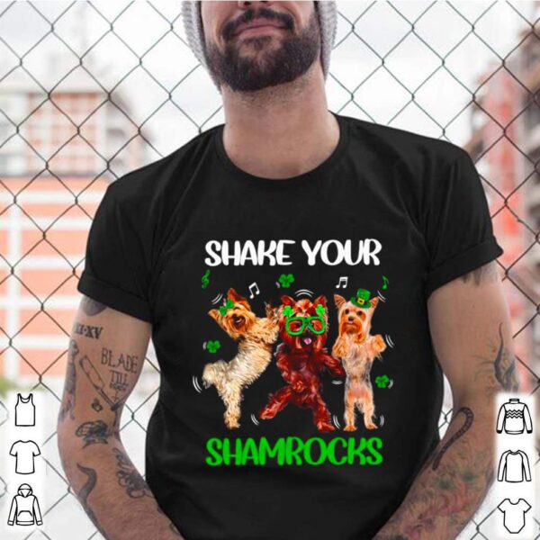 Doodle Dogs Shake Your Shamrocks Happy St Patricks Day hoodie, sweater, longsleeve, shirt v-neck, t-shirt