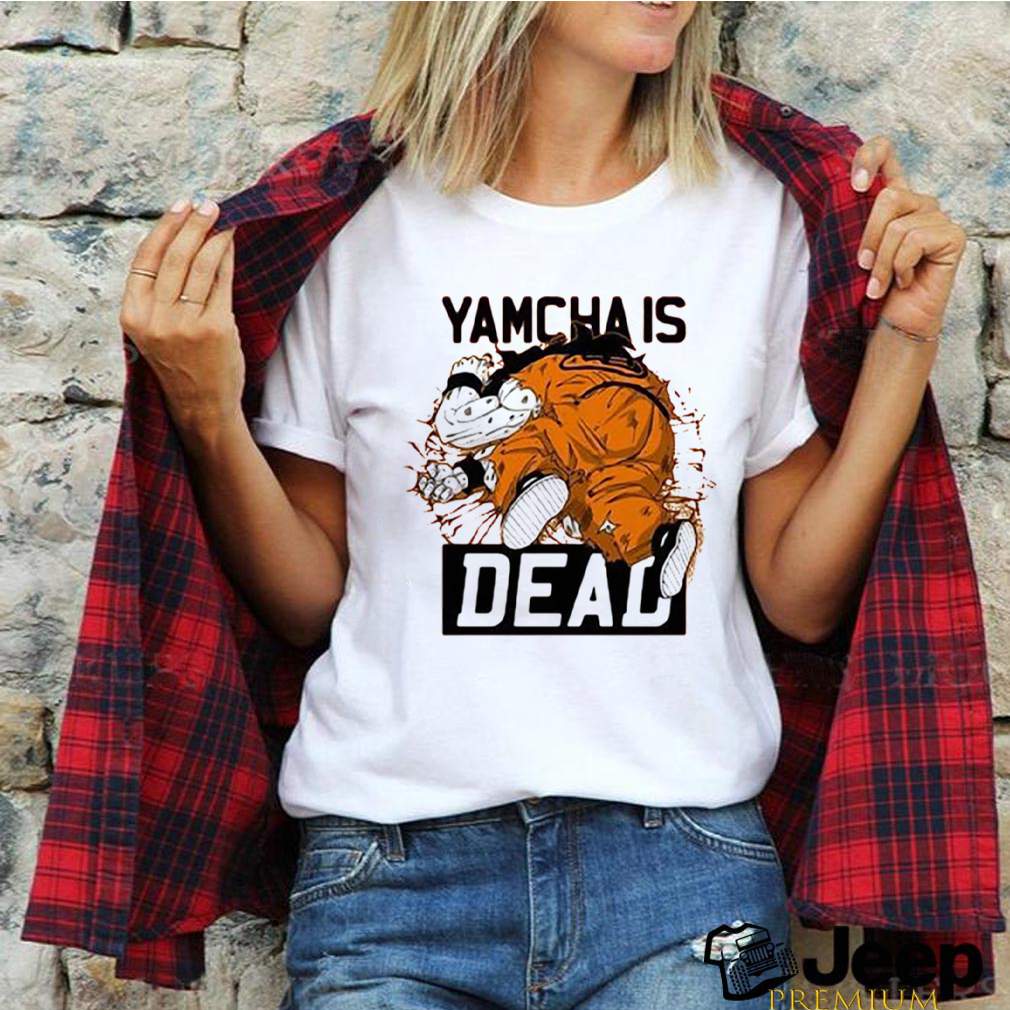 Dragon Ball Kai Yamcha is dead shirt 4 Dragon Ball Kai Yamcha is dead shirt Shirt, hoodie, sweater, long sleeve and tank top