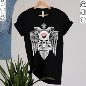 Ducati Logo Symbol Skull Wallpaper Shirt