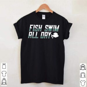 East Lansing basketball fish swim all day hoodie, sweater, longsleeve, shirt v-neck, t-shirt 2