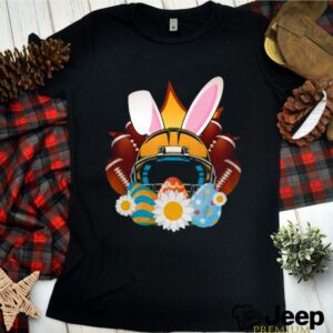 Football Easter Bunny Egg shirt 1