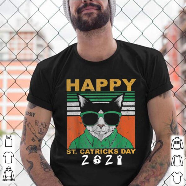 Cat Happy St Catricks Day vintage hoodie, sweater, longsleeve, shirt v-neck, t-shirt