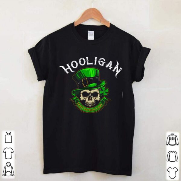 Hooligan skull saint patricks day hoodie, sweater, longsleeve, shirt v-neck, t-shirt