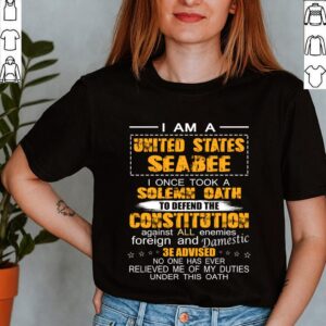 I Am A United States Seabee T Shirt 3