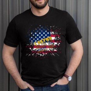 I Stand For This Flag  American Flag Patriotic USA T-Shirt