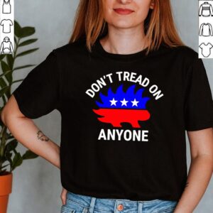 Libertarian Porcupine dont tread on anyone shirt