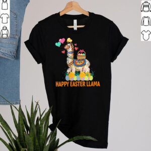 Llama Bunny Rabbit Eggs Hunting Colorful Egg Happy Easter Shirt 2 Shirt, hoodie, sweater, long sleeve and tank top