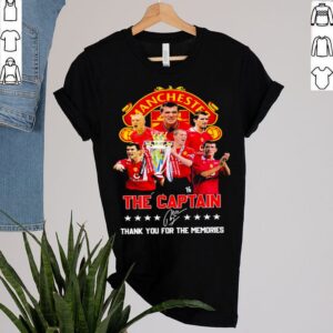 Manchester The Captain Signature Thank You For The Memories Shirt 2 Shirt, hoodie, sweater, long sleeve and tank top