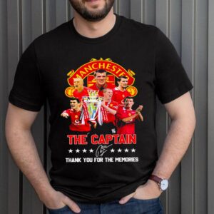 Manchester The Captain Signature Thank You For The Memories Shirt 3 Shirt, hoodie, sweater, long sleeve and tank top