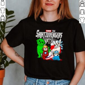 Marvel Avengers Shih Tzu Shihtzuvengers Superhero shirt