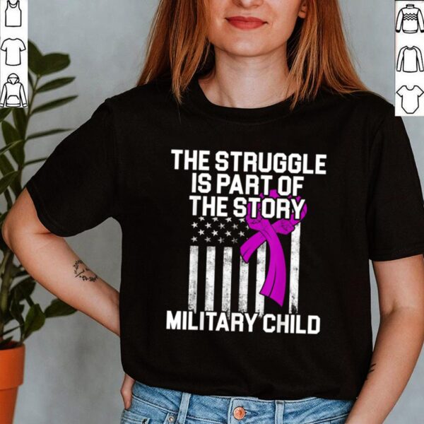 Military Child Month Purple Up Story hoodie, sweater, longsleeve, shirt v-neck, t-shirt