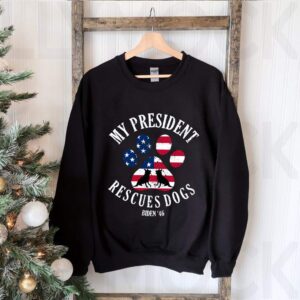 My President Rescues Dog T Shirt 3