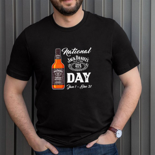 National Jack Daniel_s old time No. 7 brand day Jan 1 0 Dec 31 hoodie, sweater, longsleeve, shirt v-neck, t-shirt