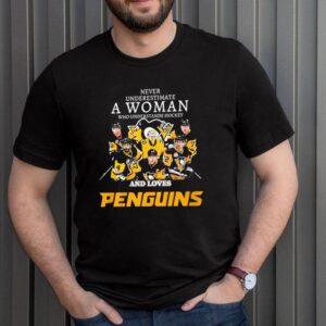 Never underestimate a woman who understands hockey and loves Penguins hoodie, sweater, longsleeve, shirt v-neck, t-shirt 3 Shirt, hoodie, sweater, long sleeve and tank top