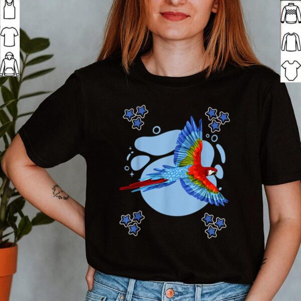 Parrot Art Drawing Stars Boys Parrot Shirt