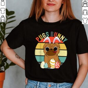 Pugs Bunny Happy Easter Puggy Pug Shirt