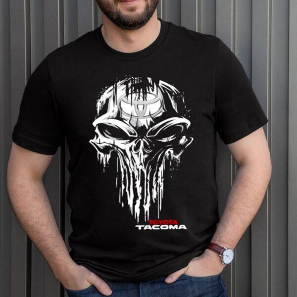 Punisher Skull With Logo Toyota Tacoma Shirt