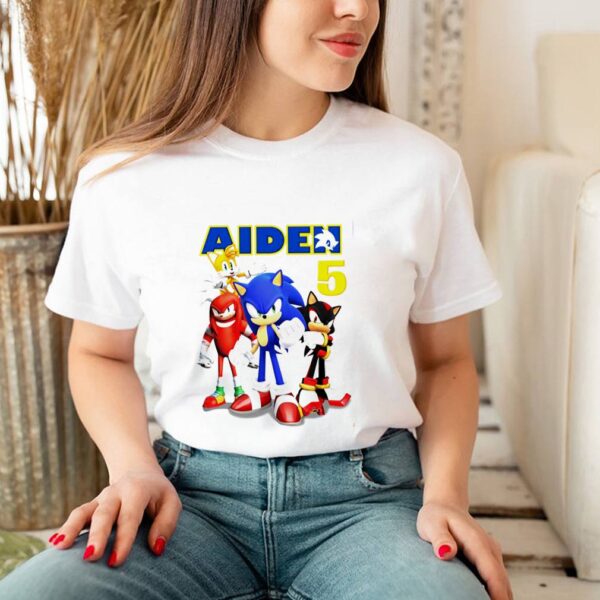 Sonic Aiden birthday hoodie, sweater, longsleeve, shirt v-neck, t-shirt