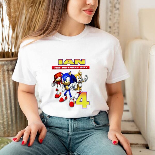 Sonic Ian the birthday boy hoodie, sweater, longsleeve, shirt v-neck, t-shirt