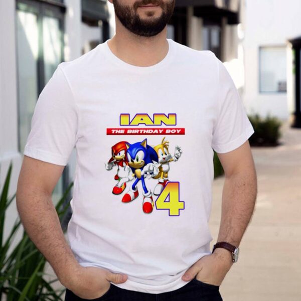 Sonic Ian the birthday boy hoodie, sweater, longsleeve, shirt v-neck, t-shirt