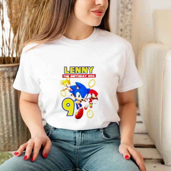 Sonic Lenny the birthday hog hoodie, sweater, longsleeve, shirt v-neck, t-shirt