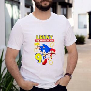 Sonic Lenny the birthday hog shirt